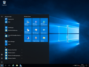 Windows Server 2016 - Server-Manager starten