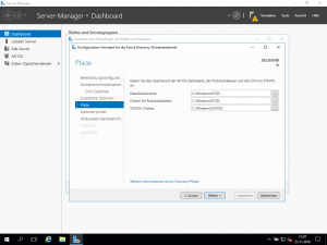Windows Server 2016 - Pfade