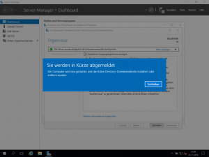 Windows Server 2016 - Neustart