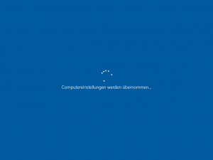 Windows Server 2016 - Computereinstellungen werden übernommen