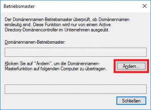 Windows Server - FSMO-Rollen