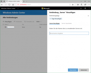 Windows Admin Center