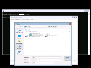 Windows Core Server Editor / Notepad