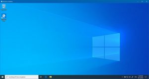 Windows Sandbox gestartet