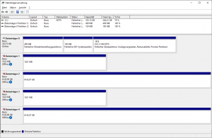 Windows Datenträgerverwaltung ohne MPIO
