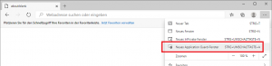 Edge (Chrome): Neues Application Guard-Fenster öffnen