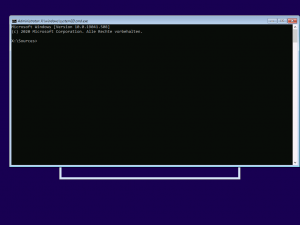 Windows 10 Eingabeaufforderung