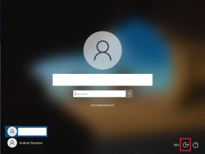 Windows 10 Anmeldebildschirm: Passwort vergessen?