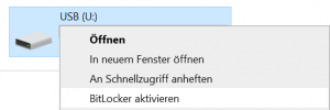 BitLocker aktivieren