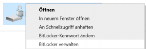 BitLocker verwalten