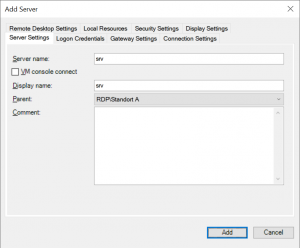 Add server